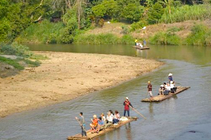 Bambus Rafting